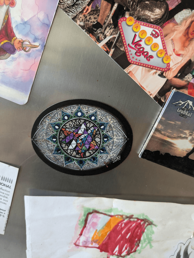 "MerkabaCube" Magnet