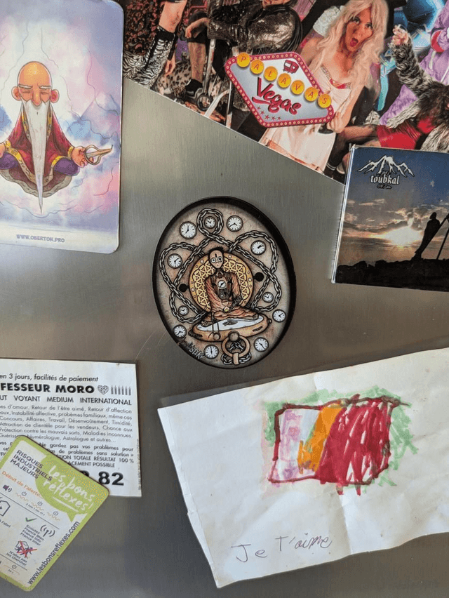 "Time Buddha" Magnet