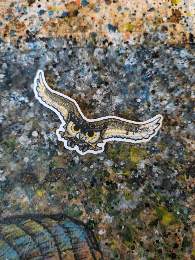 "Stik'hibou" Sticker 